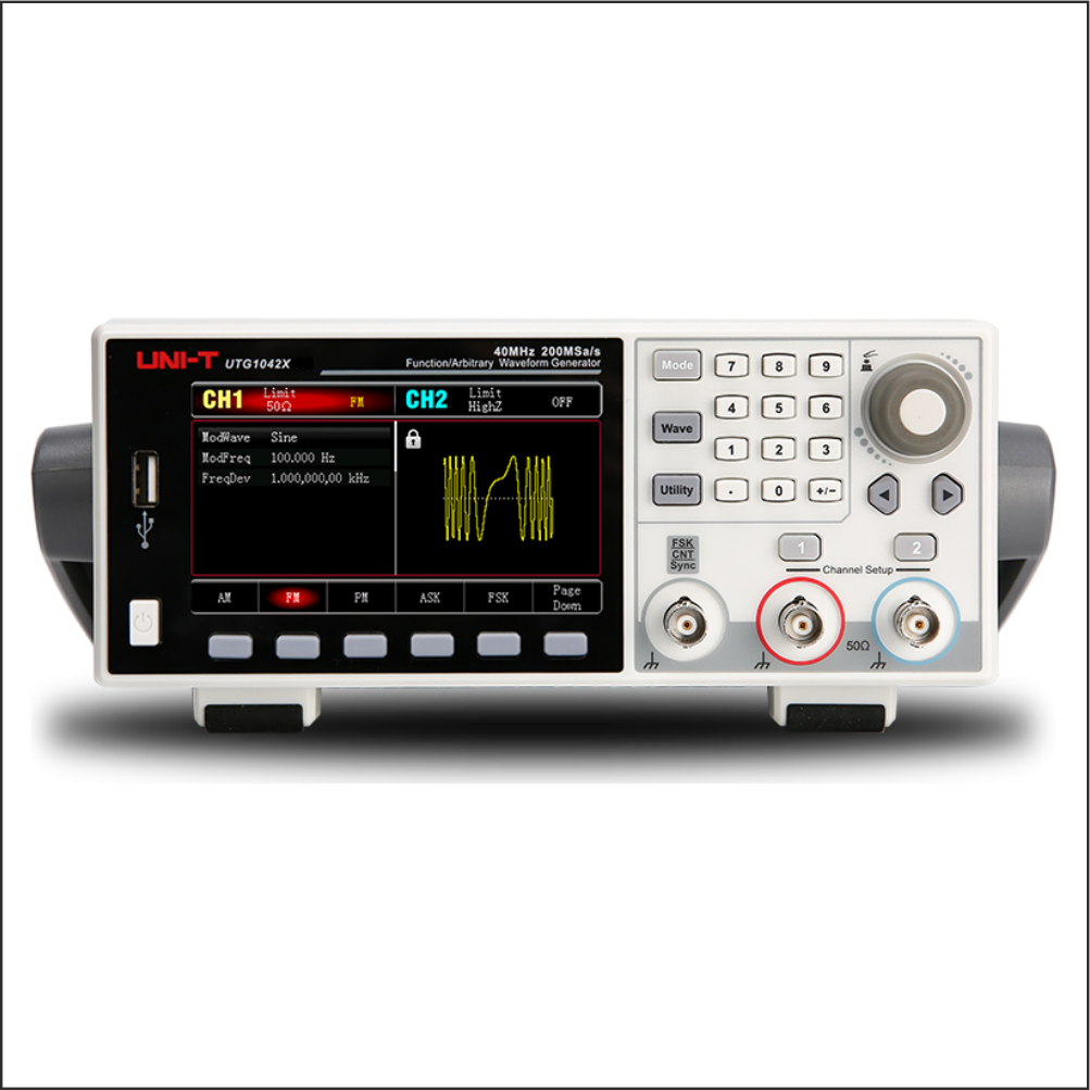 UTG1000X Series Function/Arbitrary Waveform Generator